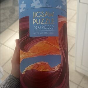 500 Piece Jigsaw Puzzle with Scenic Design